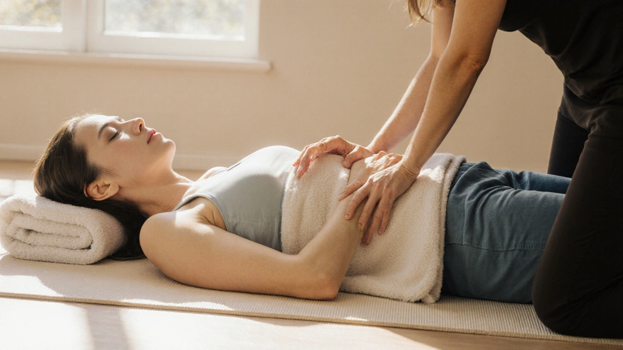 Dearmouring: Jak uvolnit pánevní pancíř dotekem a zlepšit zdraví